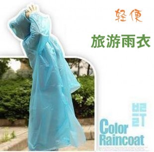 Light raincoat disposable transparent raincoat outdoor