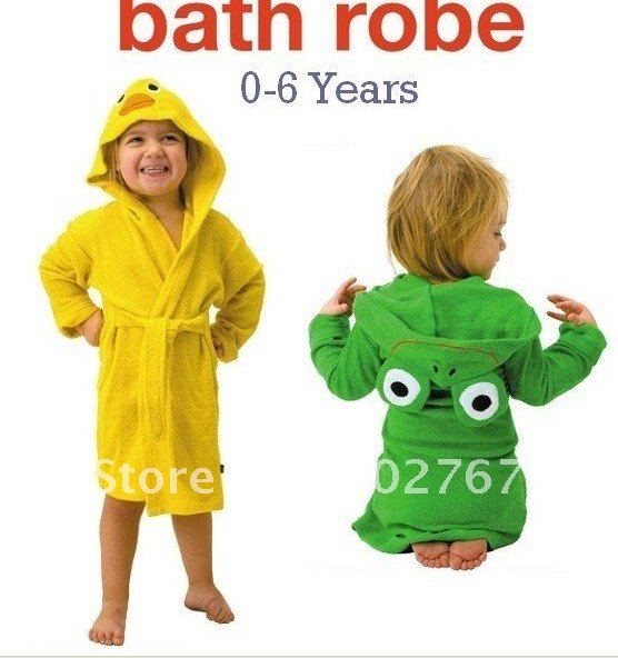 Linda linda Baby hooded bathrobe - Baby Costume bath towel baby bath robe Children's Robes Towels