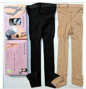 Lingerie 105d carving ankle length trousers socks fat burning leg shaping beauty care stovepipe untucked legging