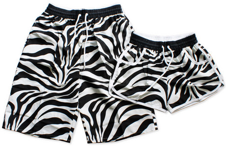 Littoral casual zebra print lovers beach pants beach pants lovers shorts