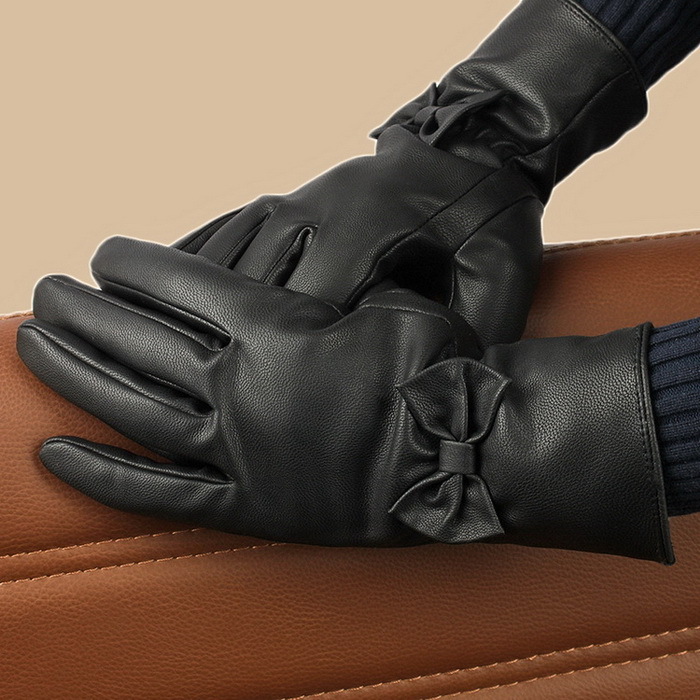 Long design women's gloves autumn and winter Women driving gloves thin fashion leather