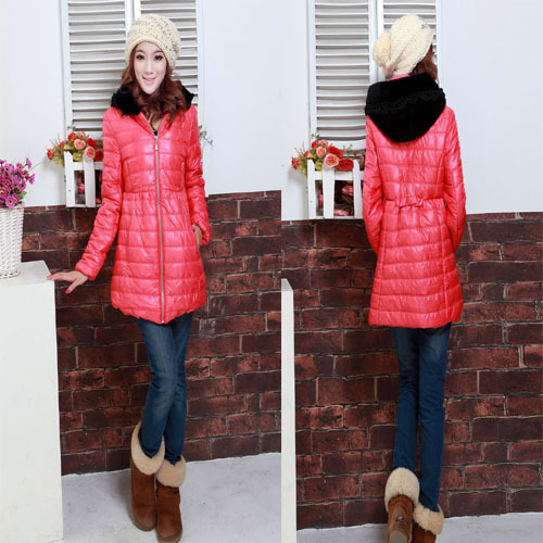 Loose maternity autumn and winter 100% cotton maternity clothing thermal thickening outerwear plus size wadded jacket