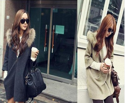 Loose Sweatshirts Women's coat Hoodies Batwing Shawl Sweater