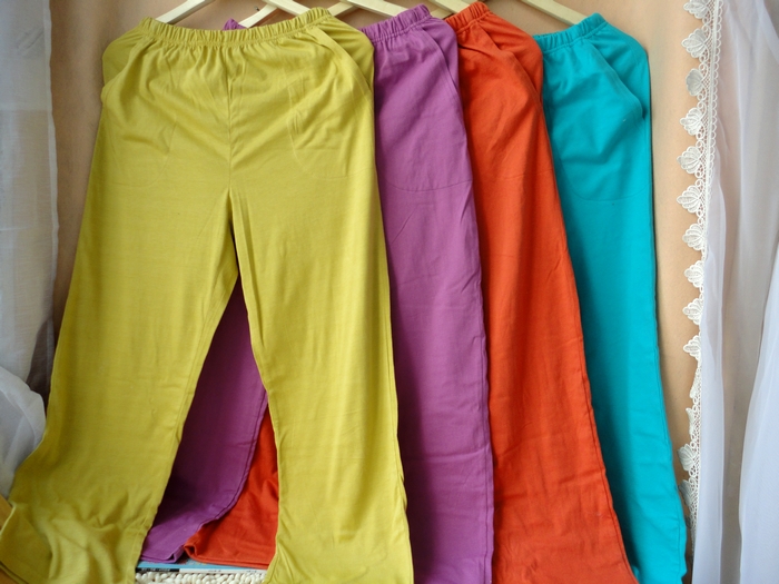 Lounge pants women's spring and autumn 100% cotton trousers casual candy 100% cotton pajama pants sports yoga pants