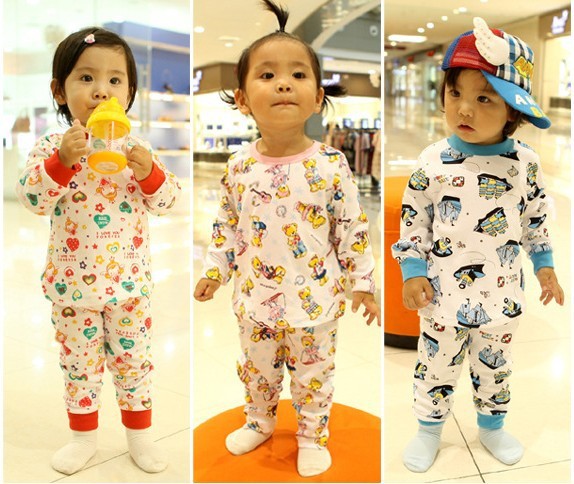 Lounge set vigogne set child underwear set long johns long johns set