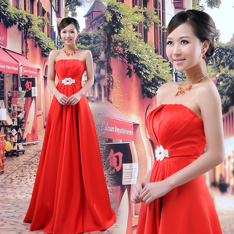 LOVE Beautiful lf6909 red slim toadyisms formal dress