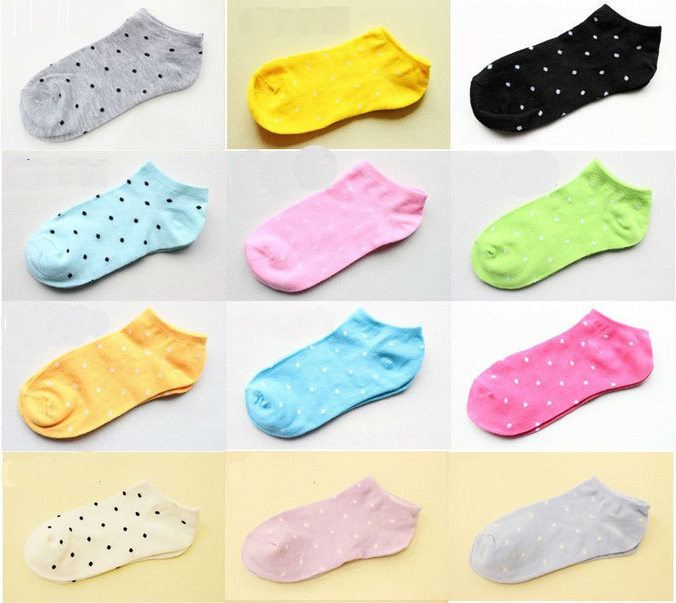 Love~Beauty 10pcs/Lot,Mix Color,Women Candy Color Socks,Slippers Boot Design Cute Sock,Casual Cartoon Cotton,Wholesale