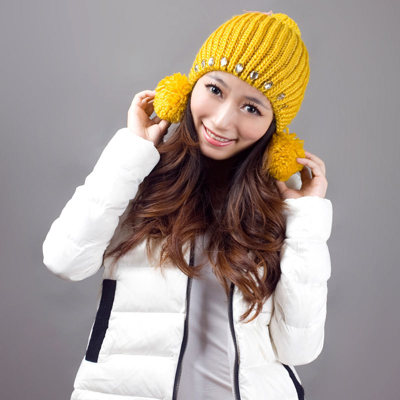 LOVE Blue winter women's fashion knitted hat warm hat 13007