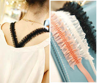 Love lace lotus leaf laciness underwear belt shoulder strap corselets bra belt