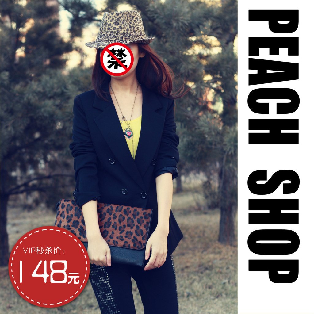LOVE Women's medium-long double breasted suit slim suit outerwear design excellent !