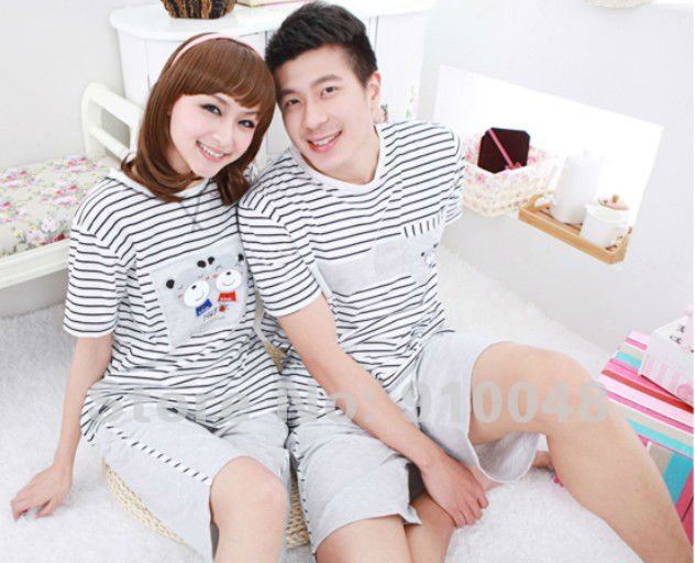 lover loungewear / 100% cotton nightwear /  short sleeve sleepwear/ wholesale & retail / free shipping