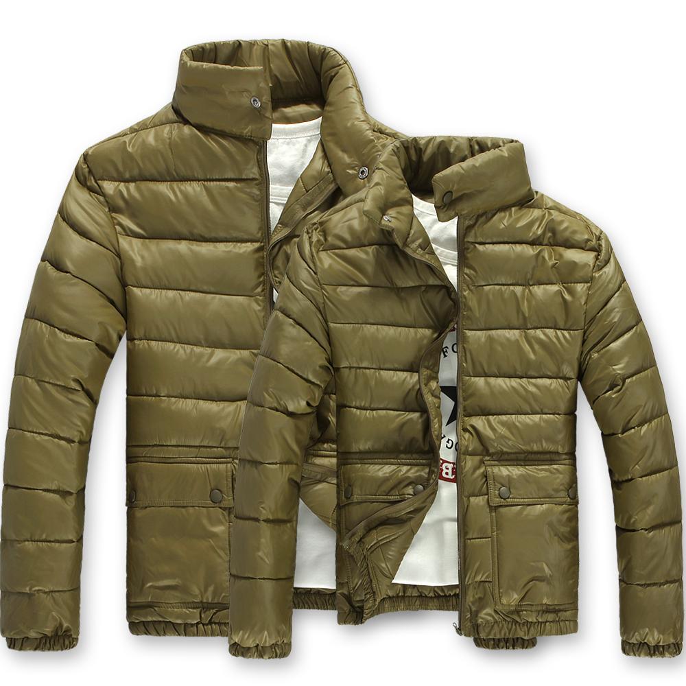Lovers autumn outerwear lovers wadded jacket male women's cotton-padded jacket slim stand collar short design