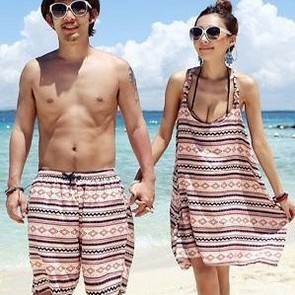 Lovers beach pants beach dress beach d901