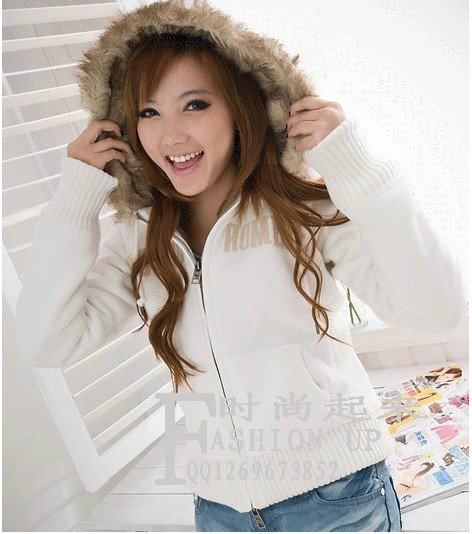 Lovers cotton-padded clothes qiu dong hooded upset men and women cotton clothes feather guard coat