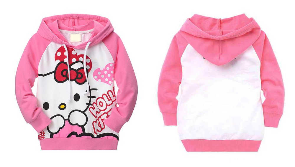 Loving baby hoodie /Pink cotton hoodie with cap / hot style