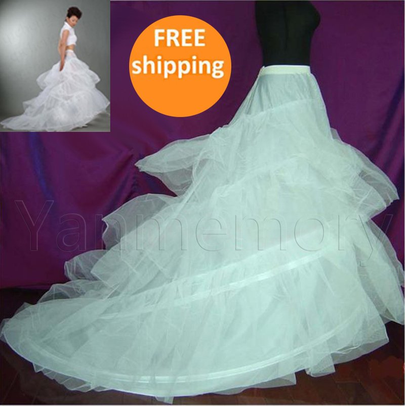 low price with good quality  wedding dress skirt lining, three rims plus hard yarn