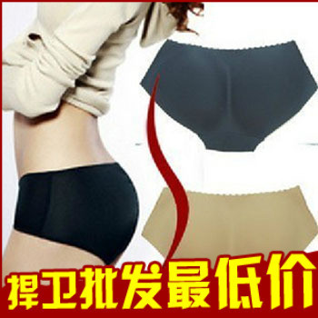 low-waist one piece seamless bottom body shaping panties fengnong ischiadica pants butt-lifting pants belt hip pad hip pad