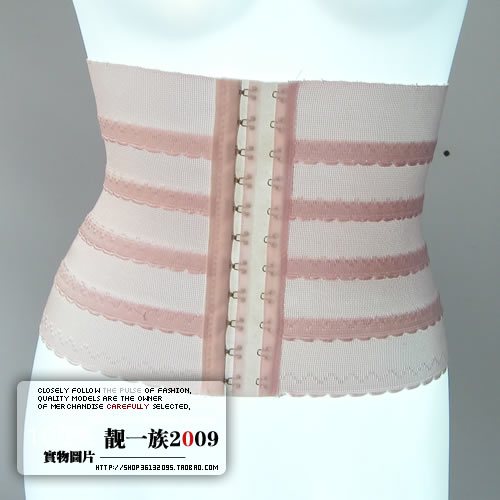 Lowest price wholesale Free shipping Fitness abdomen drawing belt bandage weight loss beauty care products 6pcs/lot