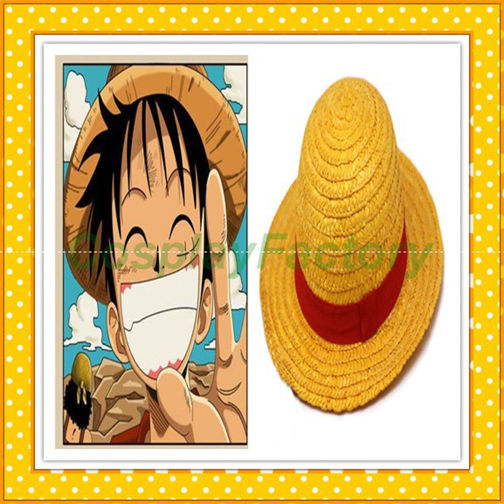 Luffy Straw Hat From One Piece-Free Shipping,200g/pc