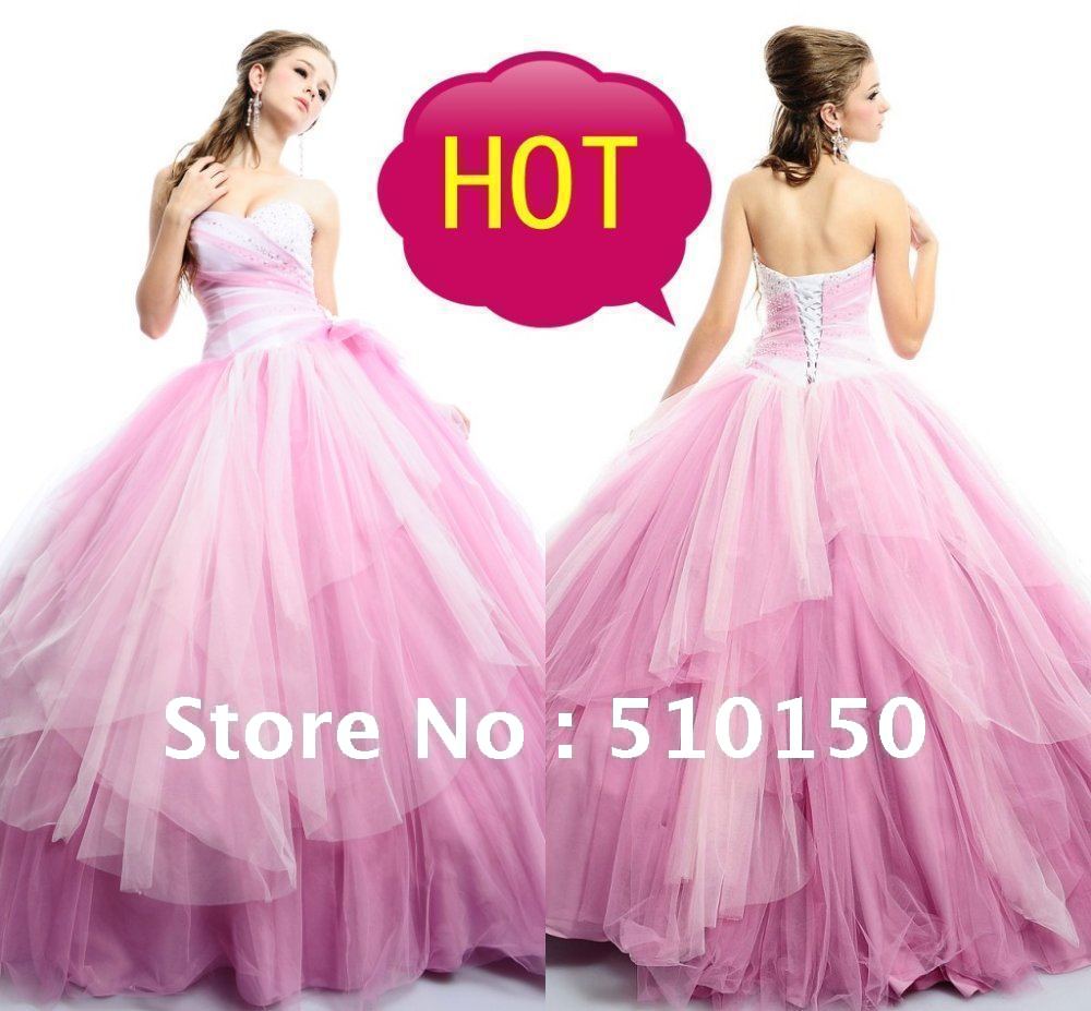 Luxury Designer Sweetheart Beaded Tiered Pink Organza Quinceanera Dresses Sweet 16 Prom Party Ball Gowns Homecoming Dress QD-01