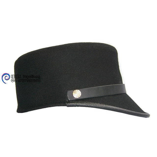 M001wa cap male millinery autumn and winter spring fashion flat fedoras equestrian cap hat free shipping