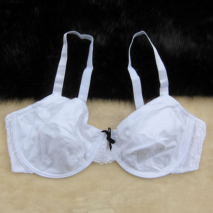 M2 shopping cart body flut 100% three-color cotton ultra-thin bra 95d