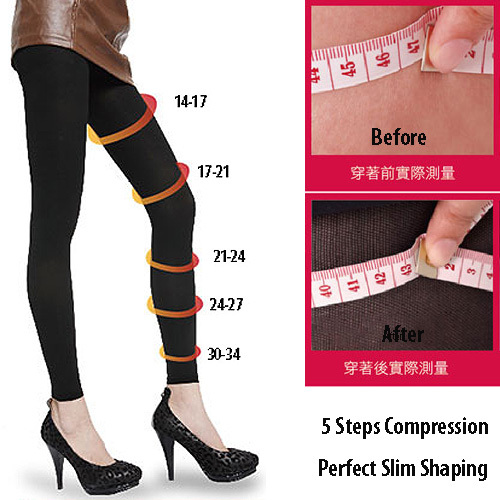 M23 360 Den Medical Compression Varis Beauty Leg Slim Shaper Legging