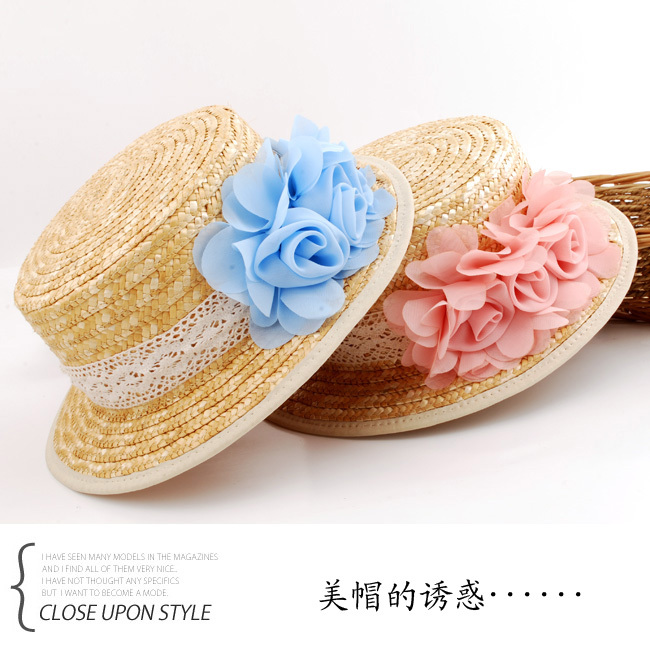 M37 flat ccia summer sun-shading hat female strawhat vivi women's balls cap