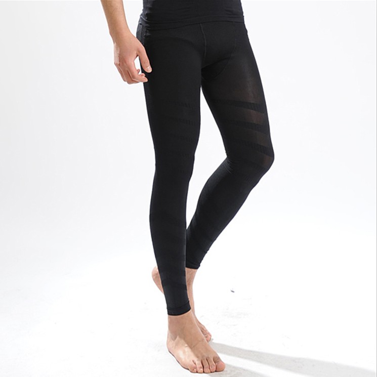 Male body shaping pants abdomen drawing pants butt-lifting pants male ankle length trousers tight stovepipe