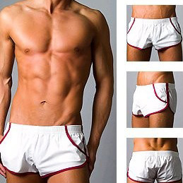 Male casual shorts low-waist derlook shorts lacing sports shorts callisthenics breathable shorts s743