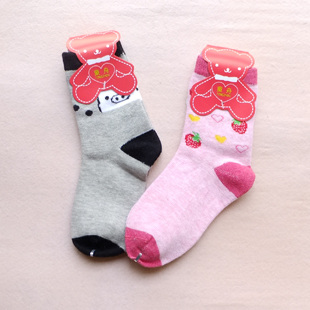 Male female child spring and autumn socks 100% cartoon cotton socks children socks 2 - 4 3 - 5 years old 6 - 8