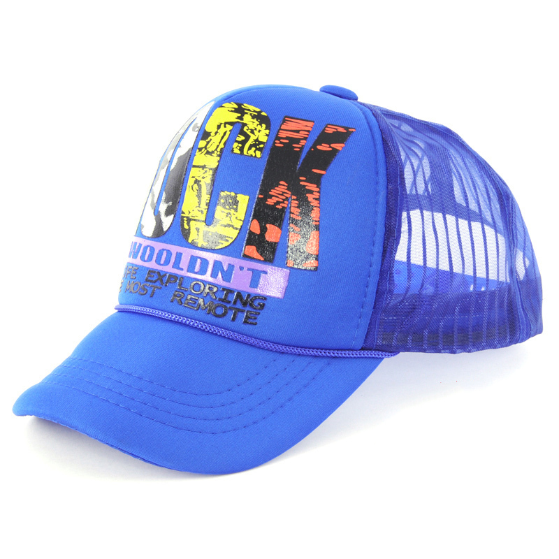 Male hat summer sun hat women's breathable mesh baseball truck cap casual cap