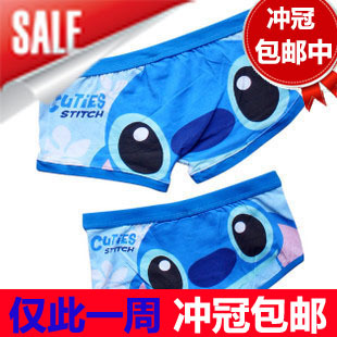 Male panties panty trigonometric classic super man lovers panties lovers underwear cartoon panties 100% cotton shorts
