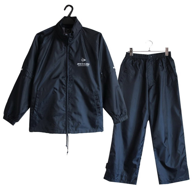 Male set outside sport windproof raincoat set