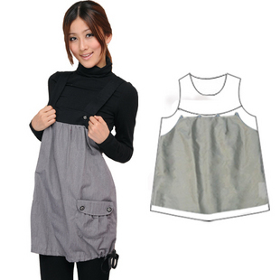 Mamicare maternity clothing radiation-resistant vest radiation-resistant skirt 707a