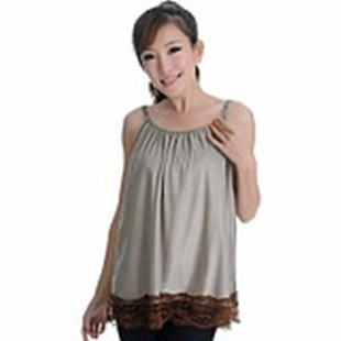 Mamicare radiation-resistant maternity clothing maternity silver fiber radiation-resistant yy203 spaghetti strap top