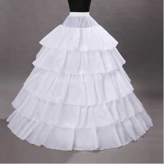 Mammoth bride pannier quality fabric wedding panniers ultralarge puff skirt 5 wire slip qc009
