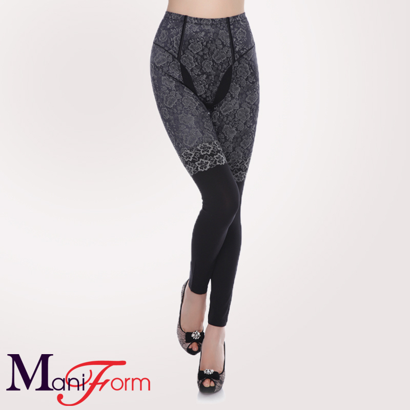 Maniform high waist abdomen warm pants 20210025 drawing