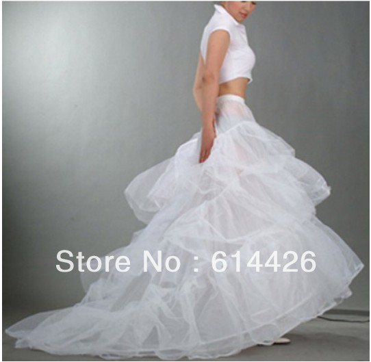 Many Layers Wedding Dress Petticoat Underskirt/underdress/slip retail and wholesale