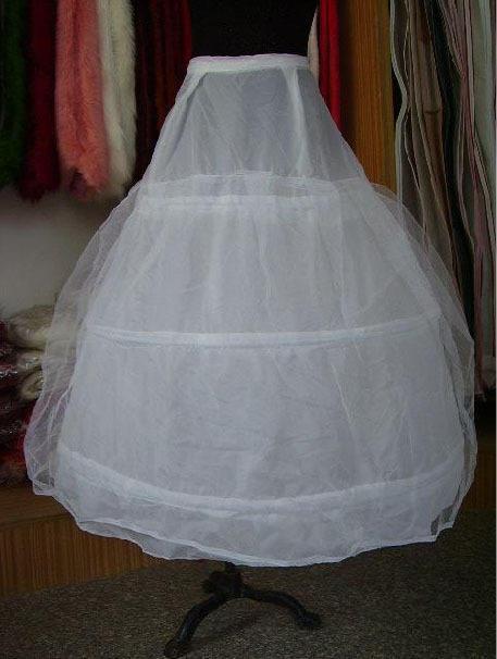 Marriage accessories 01 3 ring tulle dress wedding dress slip pannier 3 wire