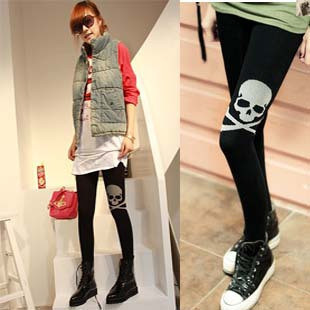 Mastemind mmj skull legging thickening pantyhose legging