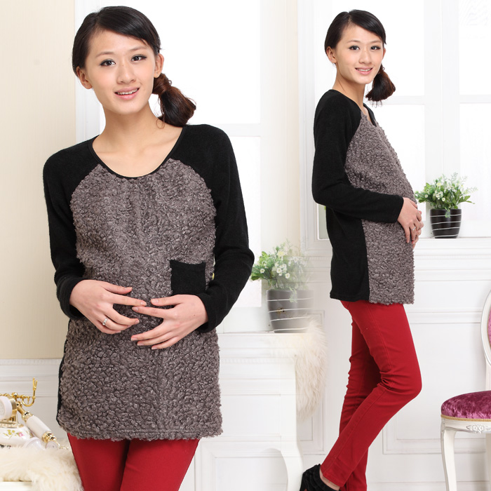Maternity 2013 spring top maternity clothing spring maternity t-shirt tianxi 2320