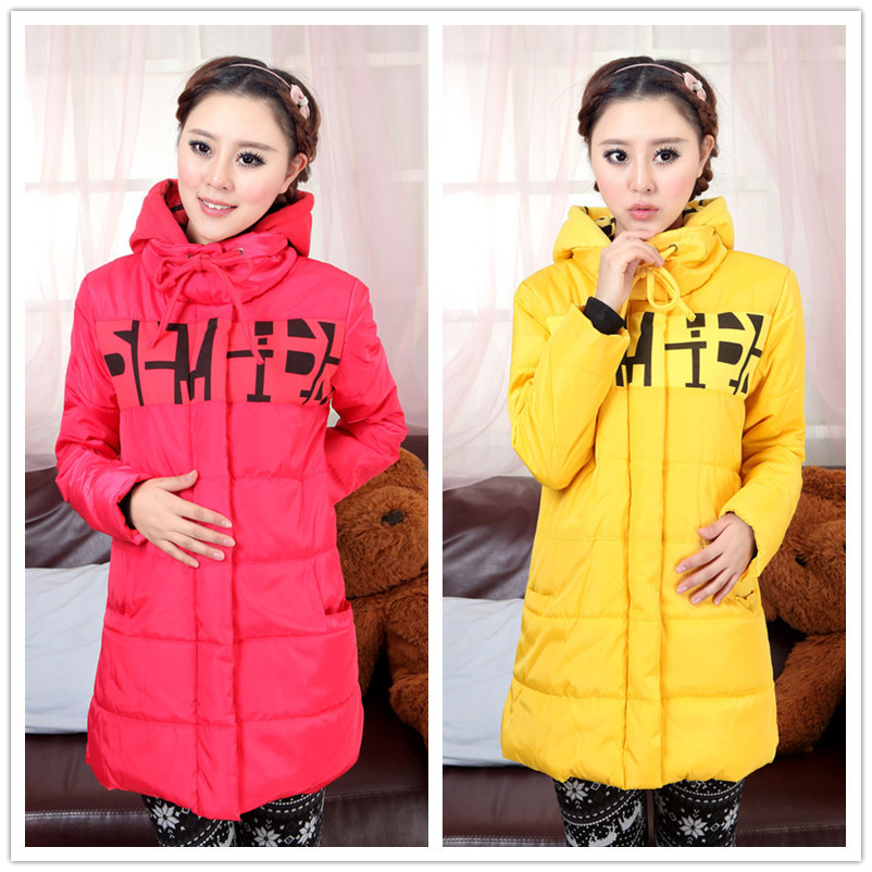Maternity autumn and winter outerwear maternity winter outerwear maternity clothing winter top maternity wadded jacket thick