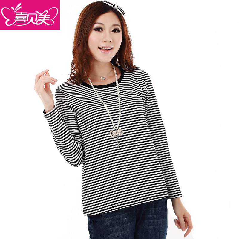 Maternity clothing 2012 autumn maternity top basic shirt basic shirt cotton t-shirt xs2185