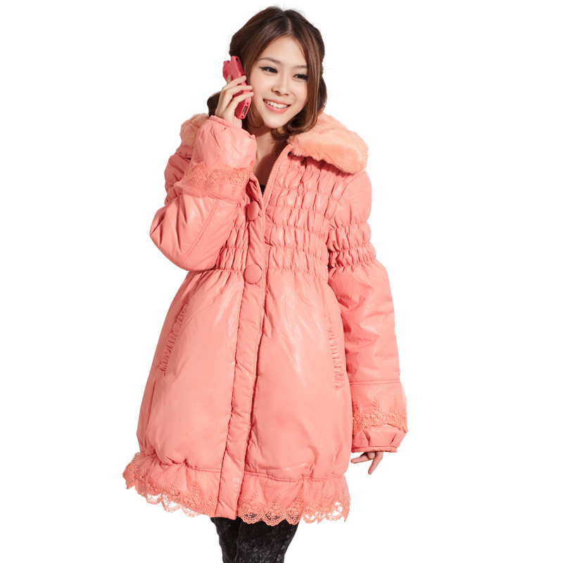 Maternity clothing 2012 winter outerwear maternity wadded jacket cotton-padded jacket thickening maternity thermal cotton-padded
