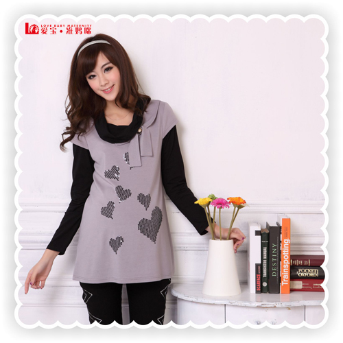 Maternity clothing 2013 fashion elegant spring and autumn maternity sweater outerwear top