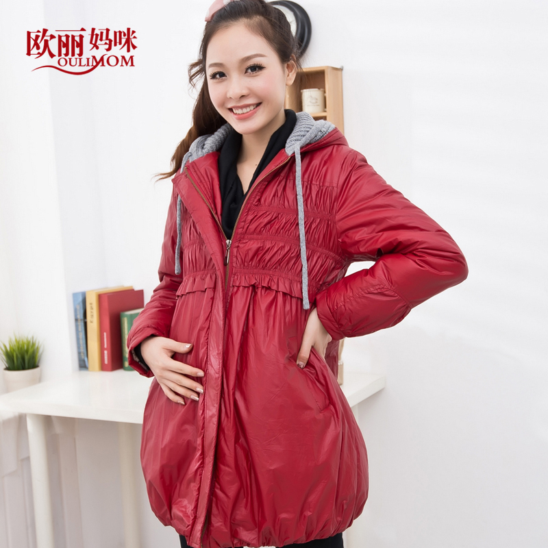 Maternity clothing autumn and winter 5 thermal maternity wadded jacket cotton-padded jacket autumn and winter maternity