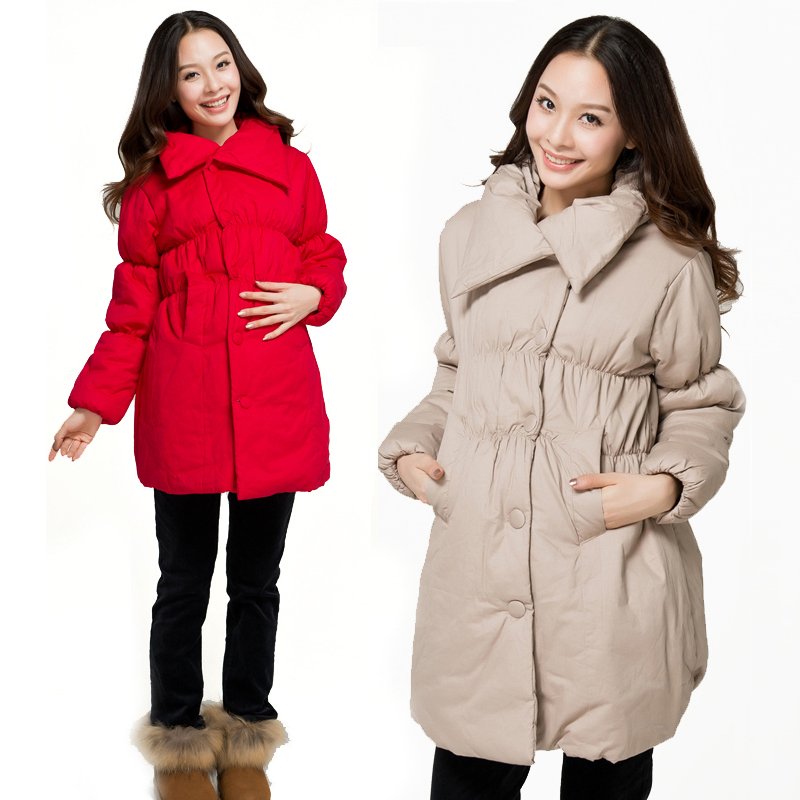 Maternity clothing autumn and winter fashion maternity wadded jacket outerwear thermal 3 maternity cotton-padded jacket