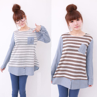 Maternity clothing autumn and winter maternity clothing maternity long-sleeve T-shirt fashion maternity clothing s818