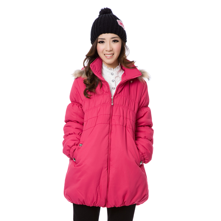 Maternity clothing autumn and winter maternity wadded jacket cotton-padded jacket winter thickening plus size maternity